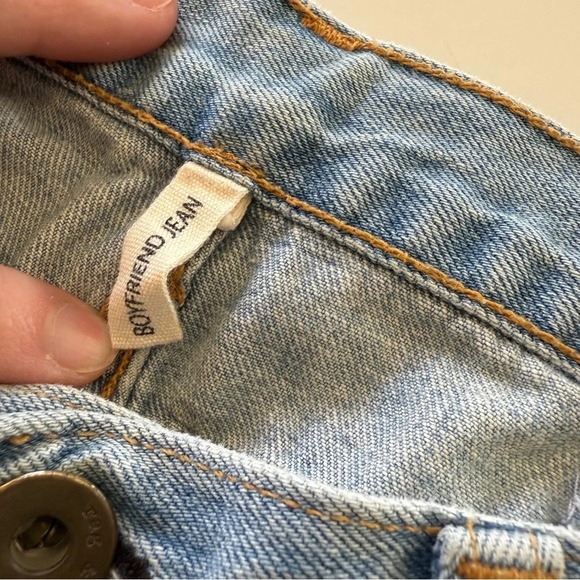 rag & bone- Light wash- Distressed- Boyfriend-Denim- Jeans- Size 26 - Picture 13 of 16